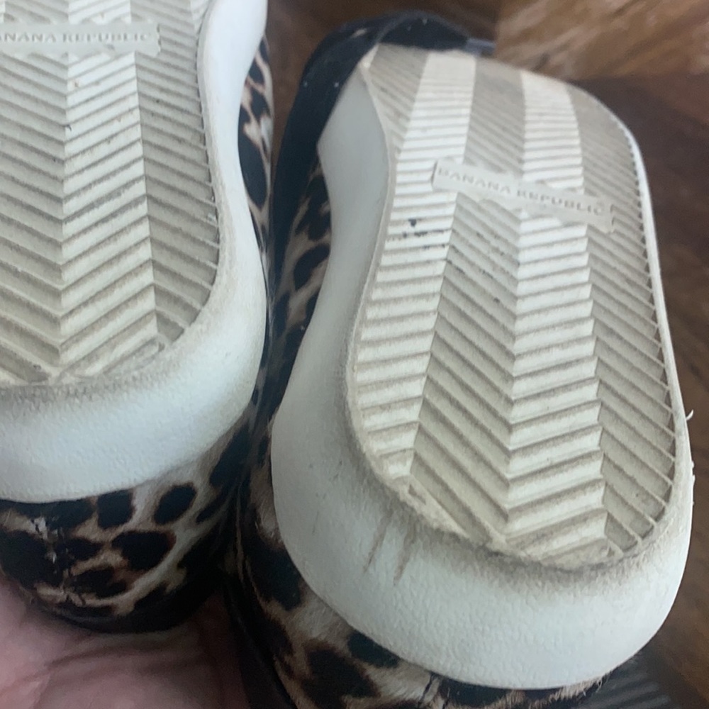 Gently used Banana Republic animal print tennis shoes - Picture 7 of 7